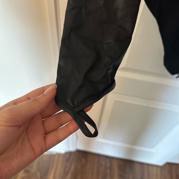 COPY - PU leather scoop back bodysuit - Picture 4 of 6